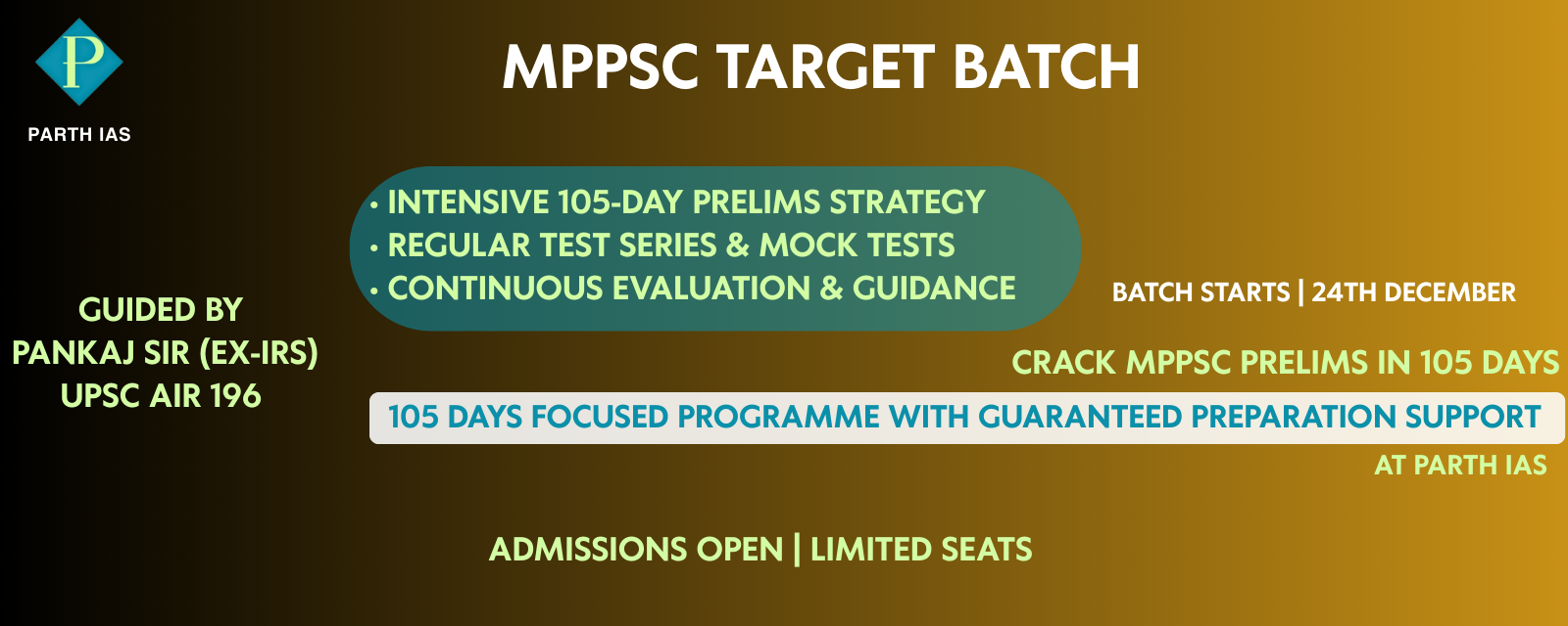MPPSC Target Batch