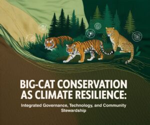 Big-Cat Conservation as Climate Resilience: Integrated Governance, Technology, and Community Stewardship