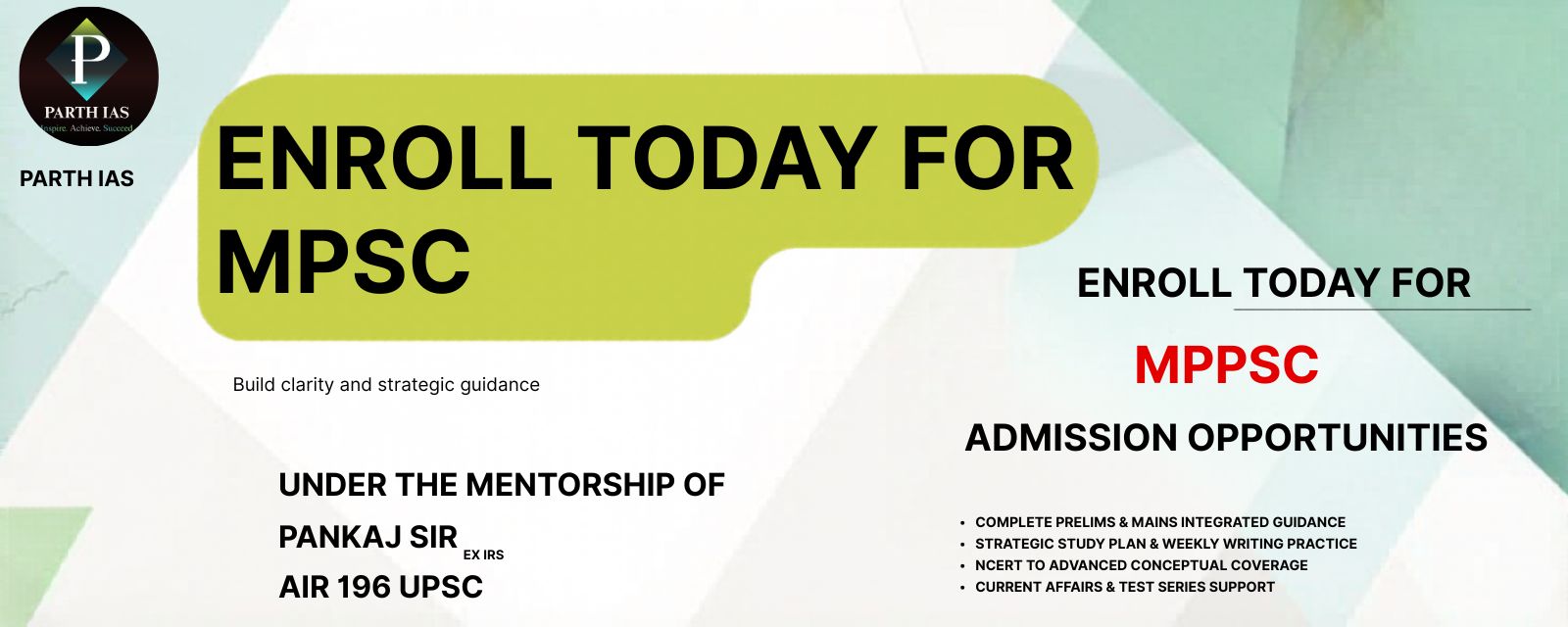 Enroll Today for MPSC 2025