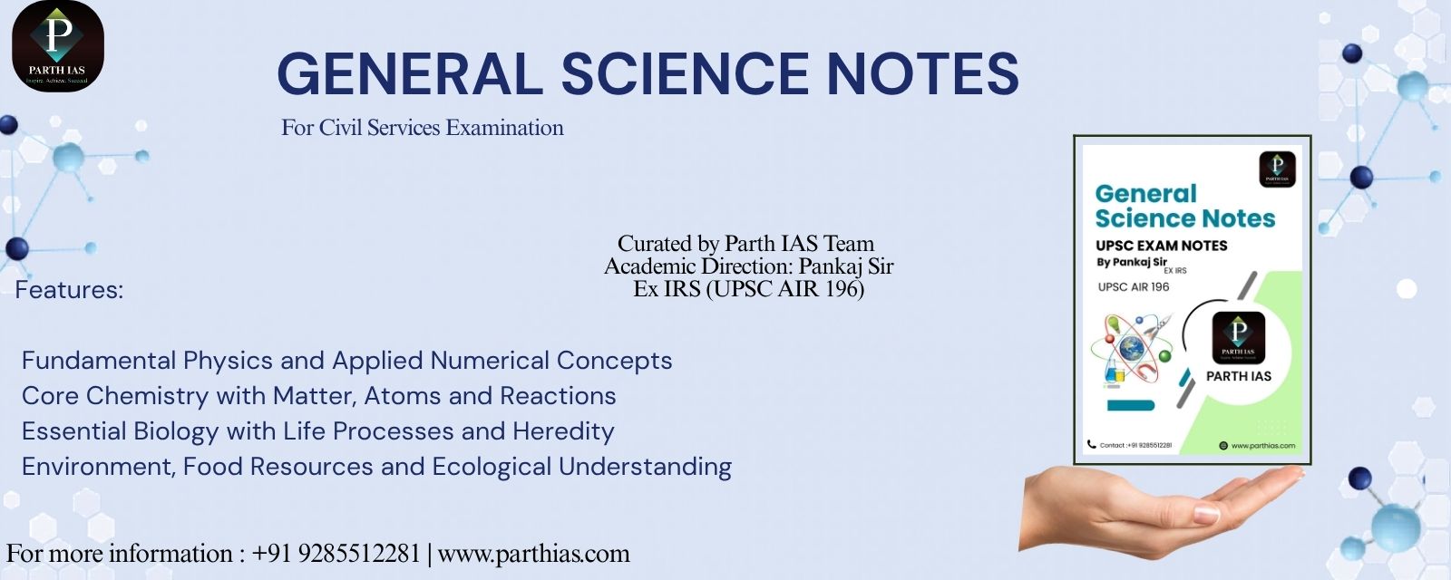 General Science Banner