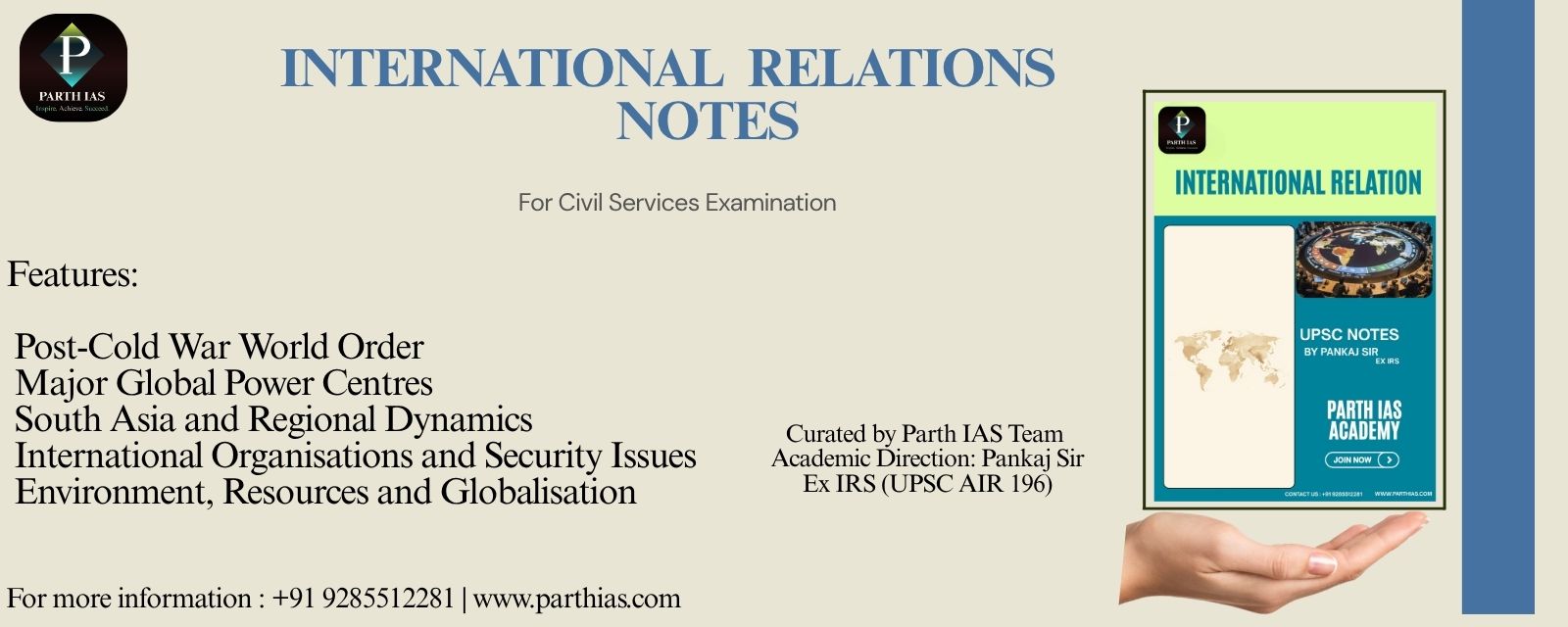 International Relations Banner