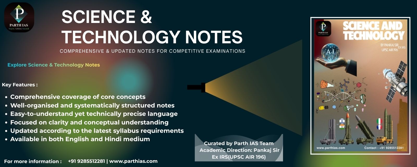 Science and Tech Banner